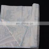 Hand Block Print Baby Wrap, Soft Voile Cotton Baby Blanket Nursery Muslin Wrap thumbnail-3