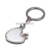 New Arrival Novelty Souvenir Metal Apple Key Chain Creative Gifts Apple Keychain
