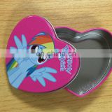 Mini heart shape tin box