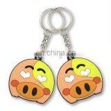 3D Double Sides PVC Keychain