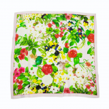 Custom Digital Satin Printed Shawl Designer Head Scarf thumbnail-4