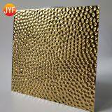 Good quality laser cut indoor decorative stainless steel embossed sheet 