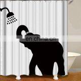 I@home Mildew Resistant African Art Shower Curtain Elephant 180cm x 180cm Polyester Waterproof thumbnail-2