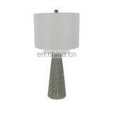 New Item Indoor Table Decoration Cheap Custom Ceramic Green Nightstand Desk Lamps for Hotel Home Office thumbnail-1