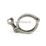 Wholesale Price 1.5" SS304 Heavy Duty Single Pin Clamp Fitting Connection Stainless Steel Sanitary Flange Clamp thumbnail-5