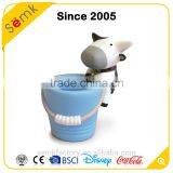 2016 Hot Sale Custom Made Animal Shape Cute Cow Fancy Table Desk Pen Holder thumbnail-1