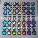 3D Custom Reflective Sticker Label Hologram Sticker With Printing Logo