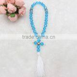 Orthodox Faced Glass Beads Rosary thumbnail-1