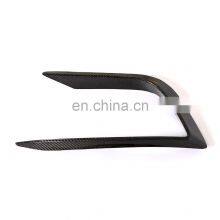 Carbon Fibre Front Bumper Fins Canards for Maserati Ghibli 2018 thumbnail-3