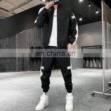 Wholesale 2-pieces Men's Plus Size Big and Tall Sports and Leisure Sports Sets Jogging Suit Custom Men's Suit thumbnail-4