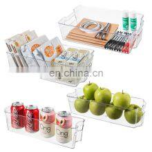 Eco Friendly Wholesale Organizer Bins Save Space Glass Jar Kitchen Organizer Acrylic Box Plastic Fridge Organizer thumbnail-1