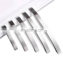 2022 Nordic Simple Stain Brushed Aluminum Cabinet Drawer Pull Aluminium Alloy Arch Drawer Handle