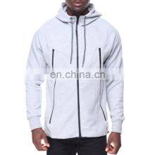 High Quality Full Zip Up Face Hoodie Blank Full Face Zip Full Zipper Hoodies Whole Custom Fleece Mens Zip Up Hoodie thumbnail-4