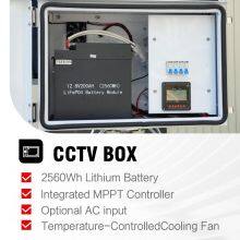 HiGUARD Mobile Solar Off-Grid Security Tower With 4m Manual Mast for Outside Monitoring thumbnail-3