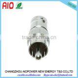 Straight Brass Coaxial Adapter BNC Female to RCA Male BNC to RCA thumbnail-4