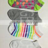 Rainbow & Colorful Hearts Women Socks