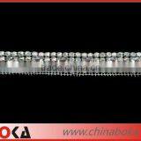 Handsome Handmade Rhinestones Lace Trim thumbnail-1