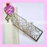 Wholesale Sale Cheap Laser Cut Metal Paper Bookmark SQ-12 High Quality