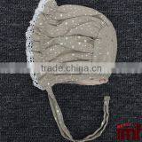 Baby Girls Hollow Lace Princess Hat Bonnet Hat thumbnail-2