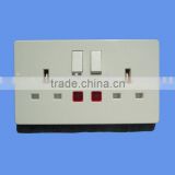 wall switch & socket with neon