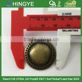 2015 New Arrival 25mm Fashion Antique Brass Metal Shank Button for Coats-M1666 thumbnail-5