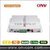 2 Channel Audio Video Optical Transmitter and Receiver With 2CH Video+2CH Audio