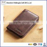 2016 Custom Luxurious Real Leather Credit Card Holder for Men thumbnail-1