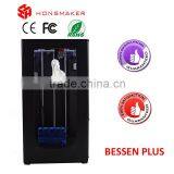 Most Practical BESSEN PLUS 3D Printer Build Size 190*170*450 mm Only USD1599/set for Retail/ 3.00mm PLA/ABS Filament thumbnail-1