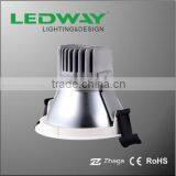 12W 5 Inch COB LED Down Light With Fixed Beam Angle Die-casting Aluminum Housing Recessed Downlight thumbnail-2