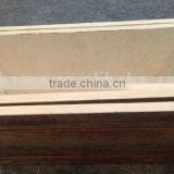 Trapezoid Wooden Storage Box With Jute Handles