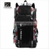 Custom Canvas Hiking Sports Backpack/high Capacity Travelling Hiking Backpack Wholesale