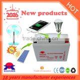 Easy Operation USB Function Battery 12v Solar Battery