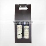 Custom Cardboard Black Wine Carrier thumbnail-4