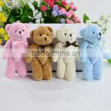 Wholesale Joint Bear Plush Pendant Mini Soft Toy
