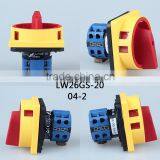 LW26GS-20 04-2 20A Red Yellow Pad-lock Rotary Switch 12 Position Supplier's Choice thumbnail-6