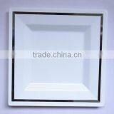 8'' Disposable Hot Dots Silver/Gold Plate thumbnail-4