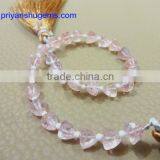 Sunstone Faceted Trillion Shape Gemstone Straight Drilled thumbnail-3