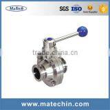 OEM Precision Motorized Stainless Steel Butterfly Valves With Electric Actuator thumbnail-1