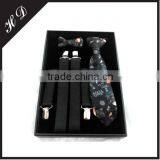 Custom Party Mens Suspender Bow Tie Brooch Set Gift Packaging Box thumbnail-1