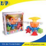 Interestiong Cartoon Carb Baby Bath Toy Set With Window Box thumbnail-1