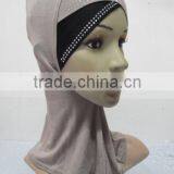 C079 New Style Two Color Ninja Hats With Rhinestones,neck Cover Hats thumbnail-3