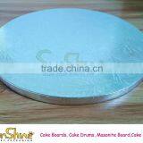 Silver Round Cake Drum Boards 1/2" 12mm THICK Wedding, Birthdays thumbnail-1
