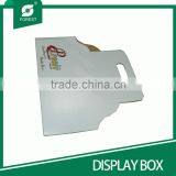 HOT SALE POPULAR BAR USE CORRUGATED DISPLAY BOXES FOR SIX BOTTLES BEER WITH HANDLE thumbnail-3