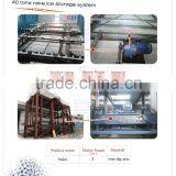40 Tons Rake Structure Ice Flake Maker Machine Ice Screw Out Automaticly