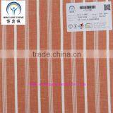 70%COTTON 30%LINEN INTERWOVEN STRIPE FABRIC
