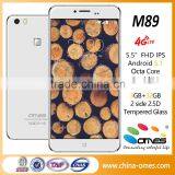 2016 HOT Mobile Phone M89 5.5 Inch OEM Octa Core Smartphone Android 5.1 Lollipop Mobile Phone thumbnail-1