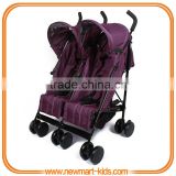 Buggy Side-By-Side Twin Baby Double Stroller,Double Seat Twin Stroller Baby Twins Toddler Side By Side