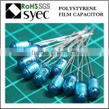 Tight Tolerances Radial Lead 153J 50V Polystyrene Film Capacitor