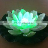 Decoraton Lotus With Green LED Light thumbnail-1