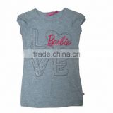2014 fashion fancy design o-neck fitted women t-shirts